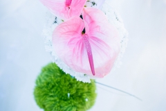 Bouquet de mariée boule