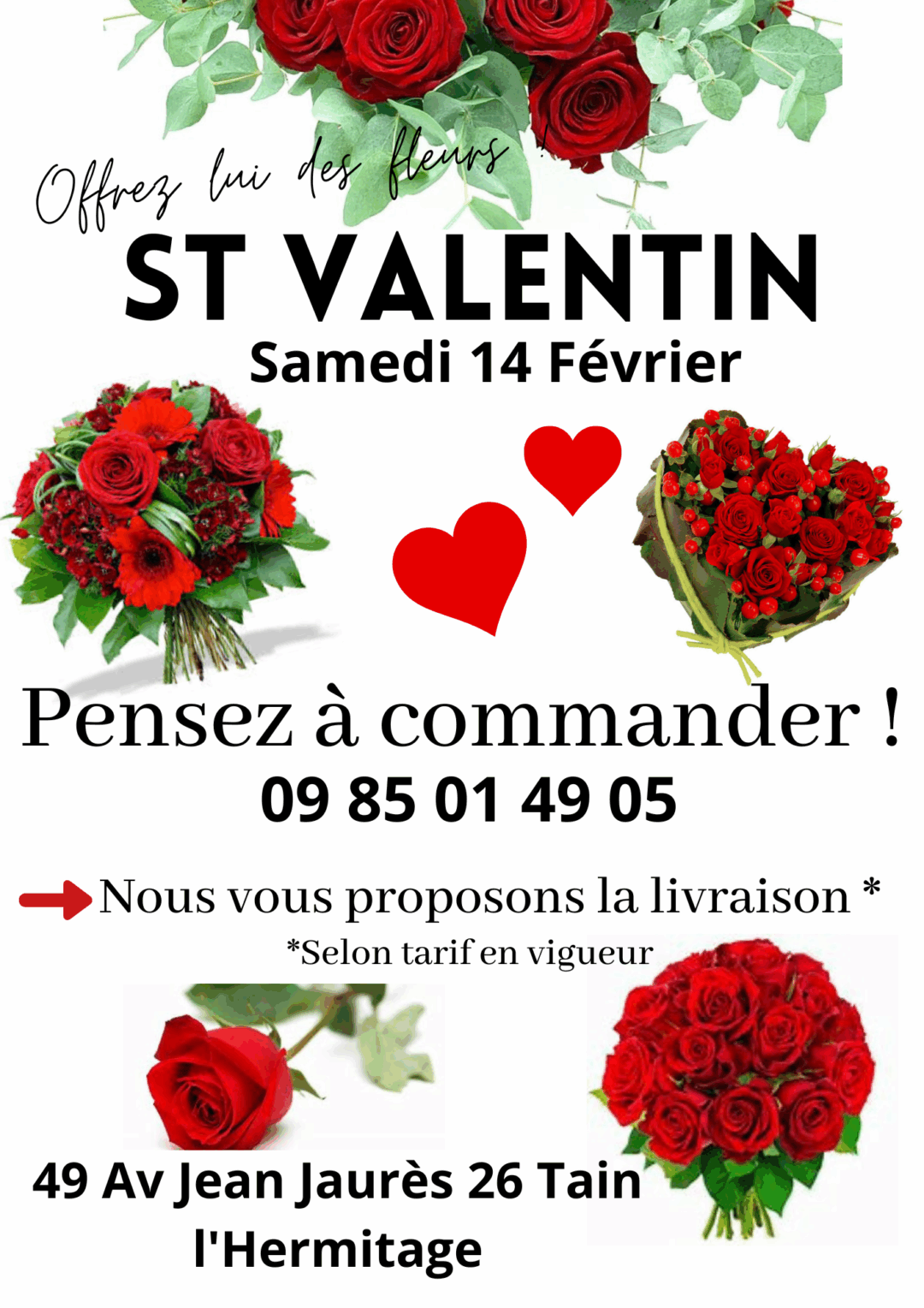 Fleuriste Tournon sur Rhône